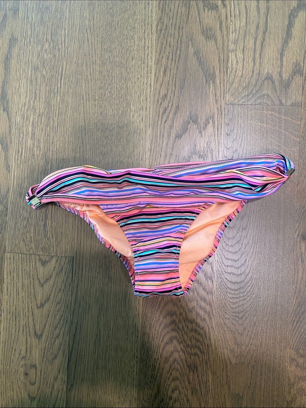 VS Striped Multicolor Bikini Bottom